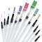 12 Pieces Watercolor Brush Pens, Premium Water Brush Pen Leakproof with Assorted Tips, Water Brush Pens for Watercolor, Refillable Watercolor Pens, Watercolor Paint Pens, Arts Value Set
